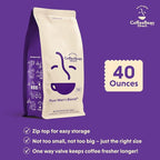 Coffee Bean Direct Poor Man's Blend®, Whole Bean Coffee, Medium Roast, 2.5 Pound Bag (Pack of 1)