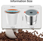 Reusable k Cups for keurig 2.0 1.0,Universal stainless steel Refillable k Cups Filter Use for Keurig all most of coffee Makers brewers(4pack)…