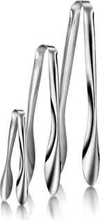 Artaste 43167 Rain 18/10 Stainless Steel Utility Tongs, Set of 3