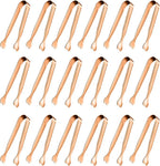 Mini Serving Tongs, Anytrp 18-Packs Stainless Steel Sugar Tongs, 4.3inch Ice Tongs Kitchen Tong Appetizers Tong for Coffee Bar, Tea Party, Desserts Party, Sugar and Ice Bucket