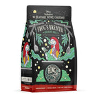 Bones Coffee Company The Nightmare Before Christmas Frog's Breath Flavored Coffee Beans, Whole Bean Coffee Medium Roast Low Acid, Chocolate Mole Flavor (12 oz)