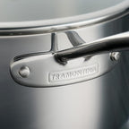 Tramontina Tri-Ply Clad Stainless Steel 12-Piece Cookware Set with Glass Lids, Pots and Pans Kitchen Set, Induction-Ready, Dishwasher-Safe, NSF-Certified