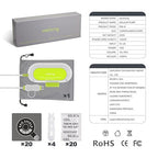Vacuum-Sealed 3D Printing Filament Bags, 25 Packs Lightproof Vacuum Storage Bags, Moisture-Proof 3D Printer Filament Bags, Sorting & Storage of Various Filament with Desiccant