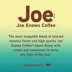 Joe Knows Coffee Coconut Crazy Joe, 12 oz Bag – Medium Roast Coffee