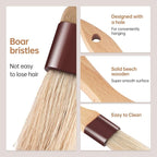 Pastry Brushes for Baking Basting Brush with Boar Bristles and Beech Hardwood Handles Culinary Oil Brush for Barbecue Butter Grill BBQ Sauce Baster Marinade Kitchen Food Cooking Brushes (3 inch)