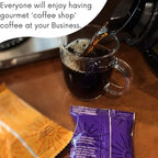 Sarasota Coffee Ground Packets | Gourmet Flavored Medium Roast Bulk Coffee Packs | Christmas Holiday | Low Acid Mold Free Singles Individual Pouches for 12 Cups Maker | 2 Ounce Bags, 36 Count