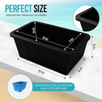 Extra Large Ice Block Mold – 13 lbs Silicone Ice Brick Maker for Ice Bath & Cold Plunge – Giant Cube for Recovery, Muscle Relief & Coolers, Dishwasher Safe (Single Mold)