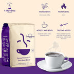 Coffee Bean Direct Penny Pincher's® Dark Roast Blend, Whole Bean Coffee, Dark Roast, 5 Pound Bag (Pack of 1)