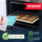 Square Cake Pan - Aluminized Steel, Ceramic Non-Stick Coating, Non-Toxic, Ideal Size, Heavy-Duty, Elevate Your Baking with Durability and Style!