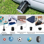 34L Vacuum Bags for Travel Luggage with Pump, Reusable Space Saver Waterproof Compression Bags for Suitcase,Backpack, Vacuum Seal Packing cube for Storage Organizer Cloth(1bag+1pump-34L)