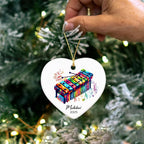 Xylophone Instrument Ceramic Ornaments, Personalized Xylophonist Ornaments Decor Christmas, Xylophone Ceramic Ornament Gifts for Music Lovers, Custom Name & Year Xylophonist Ornament Xmas Tree 2025
