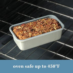 SUR LA TABLE Kitchen Essentials Bake Sale 9 X 5 Inch PFOA, PFAS, PTFE Free Nonstick Loaf Pan - Linen White