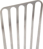 Fish Spatula Stainless Steel, Size 11 inch, Blade 6.5 inch, Plastic Handle, Flexible Metal, Angled Slotted Turner