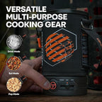 Joulle Kettle Pot, 500 W Electric Camping Stove, 3 Mode Portable Tea Kettle, Small Travel Water Boiler, Versatile Outdoor Cooking Gear for Car Camping, Vanlife, Overland, Ev Tripe