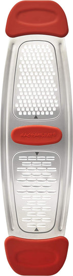 Rachael Ray Multi Stainless Steel Grater, Red Small