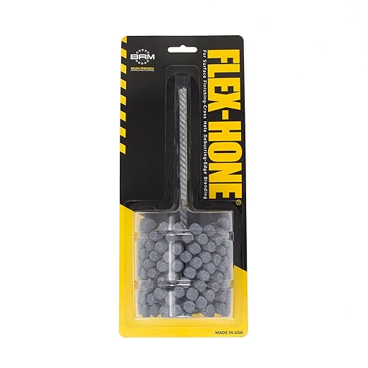 Brush Research BC300800 FLEX-HONE®, 3" (76.2mm) Diameter, 800 Grit, Silicon Carbide, for Mild Steel, Stainless Steel, Cast Iron and Softer Ferrous Materials