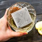 Letter Y Monogram Ice Cube Mold Custom Ice Cube Mold 2 Inch Big Initials Silicone Ice Cube Tray Gifts for DAD Gifts for Him