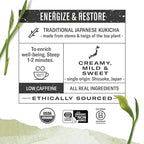 Numi Organic Roasted Japanese Green Tea Variety Pack, Hojicha, Yuzu Bancha & Kukicha, 16 Count (Pack of 3)