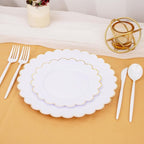 Supernal 180PCS White Plastic Silverware,White Utensils Set Disposable,Disposable Silverware Include 60 Forks,60 Knives,60 Spoons,Heavy Duty Party Cutlery for Birthday,Dinner,Wedding