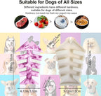 7.5IN Big Fish Bone Dog Cat Treat Mold 1 Pack, DIY Flavors for Puppy. Food Safe Silicone for Oven. Large Ice Cube Mold for Pet Chew, Cooling. Pets Birthday Cake Baking. Fun Gift for Dog Lover