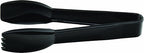 Carlisle FoodService Products Carly Salad Tong, 6" Salad Tong, Black (12 Pack)