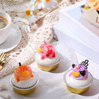 Eaasty 150 Count Baking Cups with Lids, 1.6 oz Muffin Cupcake Liners Aluminum Foil Mini Cake Pans Small Disposable Ramekins Flan Containers with Lids for Christmas, Birthday, Various Holiday(Gold)