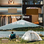 7 Pack Small Space Saver Vacuum Storage Bags for Clothing Travel, Vacuum Seal Compression Bags for Clothes, Packing, Luggage, Blankets, Comforters and Pillows, Hand Pump Included