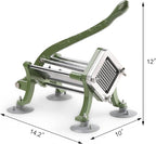 New Star Foodservice 37340 Commercial Restaurant French Fry Cutter with Suction Feet, 1/4-Inch