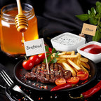 Charcuterie Board Accessories With 3 Oz Ceramic Dip Bowls, Ceramics Handle Silver Cheese Spreader Butter Knive Set Kit, Mini Tongs, Spoons, Forks,Honey Dipper, Cocktail Picks