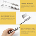 2 Pack Corn Peeler, Stainless steel corn stripping tool, Corn on The Cob Remover, Corn Stripper for Corn on the Cob,Quickly Shucking Corn Kernel Remover Tool, 9.8Inch
