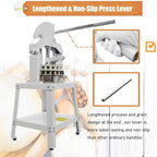 Commercial Dough Divider Manual 40PCS Dough Divider 0.95oz-5.08oz Heavy Duty Dough Cutter Machine with 27-144g Dough Weight Range for Baking, 40PCS