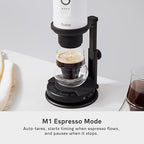 OutIn Claro Portable Coffee Scale, Espresso Scale 2kg/0.1g Accurate Measurement, Pour Over Coffee Scale Multiple Modes, Timer Function, Rechargeable, with Protective Bag