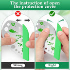 Herb Stripper 9 holes, Luxiv Stainless Steel Kitchen Herb Leaf Stripping Tool LooseLeaf Kale Razor Metal Herb Pealer for Kale, Chard, Collard Greens, Thyme, Basil, Rosemary (1 pack) (2, green)