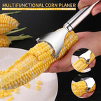 Magic Corn Peelers, Corn Stripper Corn Cob Stripper Tool,Corn Cob Peeler,Stainless Steel Corn Thresher With Ergonomic Handle For Kitchen Gadget (1pcs)
