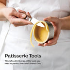 French Tart Baking Set | Mothers Day Unique Baking Gifts Kitchen Baking Supplies Present Food Making Kit For Adults & Parisian Cooking Tools for Pastry Dessert
