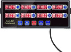Commercial 8 Channel Kitchen Timer Digital Restaurant Timers Professional Loud Alarm Cooking Reminder for Food Truck Fryer Bakery Pizza Coffee Heavy Duty