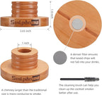 Cocktail Smoker Kit, Old Fashioned Smoker Kit for Bourbon Whiskey Drink, Smoker Infuser Kit with 4 Flavors Wood Chips, Birthday Father's Day Gifts for Husband, Men, Dad