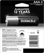 Duracell Coppertop AAA Batteries with Power Boost Ingredients, 8 Count Pack Triple A Battery with Long-Lasting Power, Alkaline AAA Battery for Household and Office Devices (Pack of 3)
