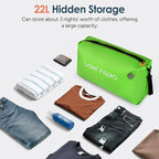 Vacuum Bags for Travel Luggage, Reusable Compression Bags for Carry On Suitcases and Backpack, Vacuum Seal Packing Cube for Cloth (1PC No Pump)