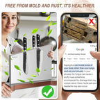 Magnetic Knife Block Without Knives Large Double Side Magnetic Knife Holder Stand with Strong Magnet, Stainless Steel Knife Storage Organizer for Kitchen Counter Knife Rack Three Magnet Strip