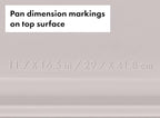 OXO Good Grips Non-Stick Pro Ceramic Coated Metal Bakeware Half Sheet Pan – Storm Blue
