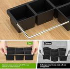 Samuelworld Large Ice Cube Tray with Lid and Bin: 2 Inch Silicone Old Fashioned Ice Cube Mold with Lid and Bin, Big Square Ice Cube Maker for Whiskey-3 Pack (With Ice Tong)