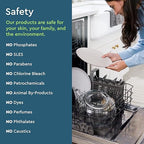 Puracy Dishwasher Pods, Natural Dishwasher Detergent, Free & Clear Dish tabs - Enzyme-Powered, Spot & Residue Free - TikTok Trend Items, Must Haves from TikTok Made Me Buy It (Free & Clear, 18 Count)