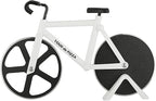 Bicycle Pizza Cutter - TOUR de PIZZA Cutter with Display Stand - White Elephant Gifts, Kitchen Gagdets, Funny Gift Ideas