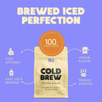 Birch Glen Roasters Cold Brew Coffee | Flavored Coarse Ground Coffee | Artisanal Roasting | 100% Arabica |1 LB | Pecan Pie
