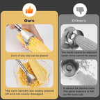 2 PCS Corn Peeler, Corn Peeler for Corn on the Cob, 304 Stainless Steel Corn Cob Peeler, Quickly Remove Corn Kernels from Corn Cobs, Kichen Gadget