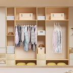 Hanging Vacuum Storage Bags For Clothes With Hand Pump,Coat Storage Bag Hanging,Vacuum Bags For Clothes,Space Saver Vacuum Storage Bags,Garment, Clothing, Dress, Suit, Long Coat, Jacket(Short 4 Pack）