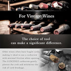 Zero Resistance Corkscrew Silent Wine Bottle Opener Waiters Corkscrew Wine Key Made in Japan