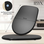 Ibyx Elegant Sliding Tray - Compatible with 4.5 Qt KitchenAid Stand Mixers and Other Heavy Appliances (Black)