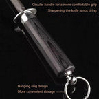 Professional Honing Rod -12 inch High Carbon Steel Knife Sharpener Rod Colorful Color Wood Handle,Sharpening Rod Belt Magnetization,Honing Steel Quick Sharpening,Chef's Sharpening Tool